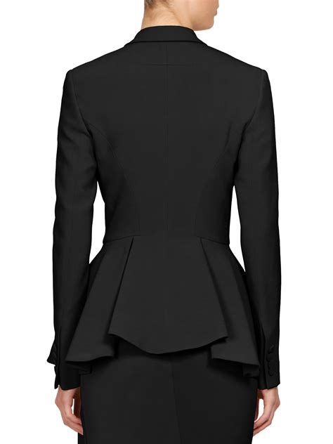 givenchy peplum blazer|givenchy coats for women.